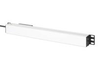 Digitus DN-95439 19 inch 19inch-patchkast Geaarde contactdoos Incl. 2 metalen houders, Overstroombeveiliging Zilver, Zwart - thumbnail