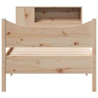 Bedframe zonder matras massief grenenhout 90x200 cm - thumbnail
