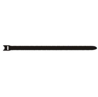FASTECH® 801-330C Klittenband kabelbinder Om te bundelen Haak- en lusdeel (l x b) 200 mm x 7 mm Zwart 10 stuk(s)