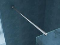 Eco inloopdouche 500 x 2000 x 8 mm nano helder glas/chroom - thumbnail