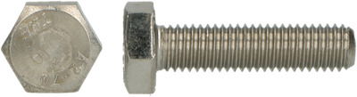 Pgb-Europe pgb-fasteners | zeskanttapbout a2-70 din 933 m16x60 | 25 st 000933a70016000603
