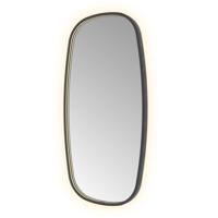 Hotbath &More Mirrors Contour LED Badkamerspiegel - Figuur - 100 x 50 cm - Geborsteld Zwart Pvd - thumbnail