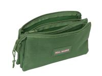 Pennenetui met 3 vakken Real Madrid C.F. Kaki 22 x 12 x 3 cm - thumbnail