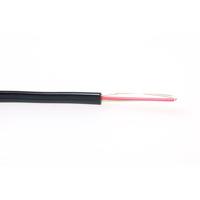 ACT TD604Z Modualaire Kabel 4 Aderig - Zwart -100 meter op rol - thumbnail