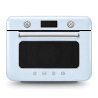 SMEG COF01PBEU Vrijstaande Combi Stoomoven 50's Style - Pastelblauw - thumbnail