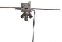 Gallagher Draadklem gebogen met vleugelmoer (10) - 010868 010868 - thumbnail