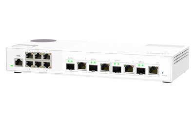 QNAP QSW-M2106-4C netwerk-switch Managed L2 2.5G Ethernet (100/1000/2500) Wit QNAP QSW-M2106-4C netwerk-switch Managed L2 2.5G Ethernet (100/1000/2500) Wit