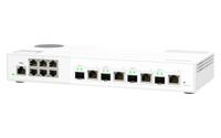 QNAP QSW-M2106-4C netwerk-switch Managed L2 2.5G Ethernet (100/1000/2500) Wit - thumbnail