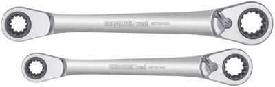 Gedore RED 3300900 R07501002 Dubbele ringsleutelratelset 2-delig Sleutelbreedte (inch) 1/2 - 11/16 Gedore RED 3300900 R07501002 Dubbele ringsleutelratelset 2-delig Sleutelbreedte (inch) 1/2 - 11/16