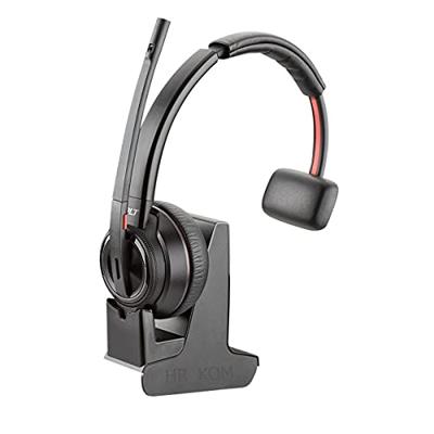 POLY W8210 Headset Draadloos Hoofdband Kantoor/callcenter Bluetooth Zwart