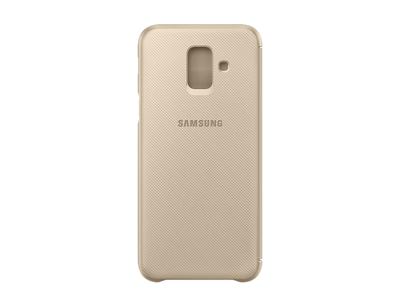 Galaxy A6 (2018) Wallet Cover goud EF-WA600CFEGWW Galaxy A6 (2018) Wallet Cover goud EF-WA600CFEGWW