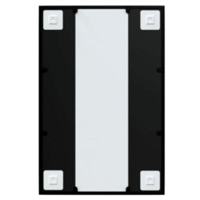 VidaXL Wandspiegel 60x40 cm metaal zwart