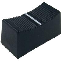 Cliff CP3260 CP3260 Faderknop Zwart (l x b x h) 23 x 11 x 11 mm 1 stuk(s) - thumbnail