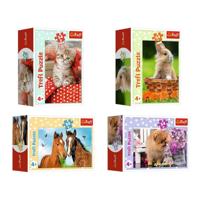 Mini Puzzel Lovely Animals - 54st. - thumbnail