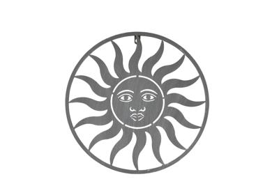 Decostar Countryfield Wandversiering ro Daja S grijs