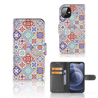 Apple iPhone 12 Mini | Bookcase | Tiles Color - thumbnail