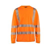 Blåkläder UV-T-Shirt lange mouw High-Vis 33851013 | High-Vis Oranje | Maat S - 7330509524039 - thumbnail