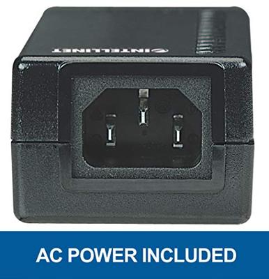 Intellinet 524179 PoE-injector 100 MBit/s IEEE 802.3af (12.95 W) Intellinet 524179 PoE-injector 100 MBit/s IEEE 802.3af (12.95 W)