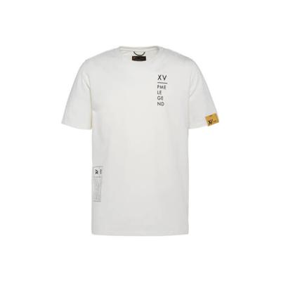 Short sleeve r-neck xv jersey blanc de blanc