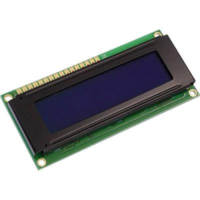 Display Elektronik LC-display Wit 16 x 2 Pixel (b x h x d) 80 x 36 x 7.6 mm DEM16216SBH-PW-N