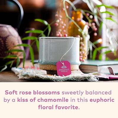 Organic India Tulsi Sweet Rose Bio Thee Zakjes