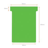 Nobo T-Kaarten Maat 3 Groen (100) - thumbnail