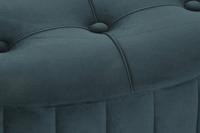 Voetensteun DKD Home Decor Groen Grijs Bordeaux Gouden Metaal Fluweel 80 x 80 x 45 cm - thumbnail