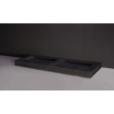 Wastafel Forzalaqua Stockholm Hardsteen Gezoet Zonder Kraangat 140,5x51,5x9 cm Wastafel Forzalaqua Stockholm Hardsteen Gezoet Zonder Kraangat 140,5x51,5x9 cm