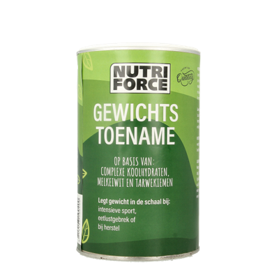 Gewichtstoename 500 Gram