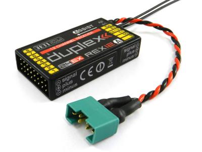 Jeti 80001244 REX (Assist) 12-kanaals ontvanger 2,4 GHz