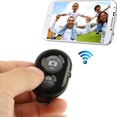 Bluetooth Afstandsbediening voor camera, Universele self-timer remote trigger voor iPhone, Samsung, Huawei, Xiaomi, Lenovo, Sony, LG, HTC en andere S