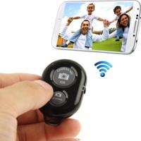 Bluetooth Afstandsbediening voor camera, Universele self-timer remote trigger voor iPhone, Samsung, Huawei, Xiaomi, Lenovo, Sony, LG, HTC en andere S - thumbnail