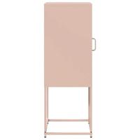Dressoir 36x39x107 cm koudgewalst staal roze - thumbnail