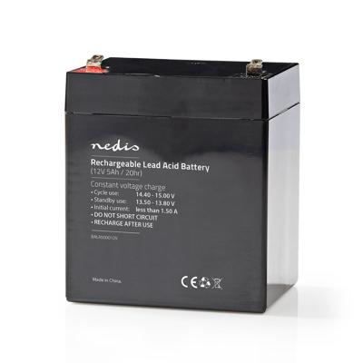 Nedis Oplaadbare Loodaccu | Lead-Acid | 12 V | 5000 mAh | 1 stuks - BALA500012V BALA500012V