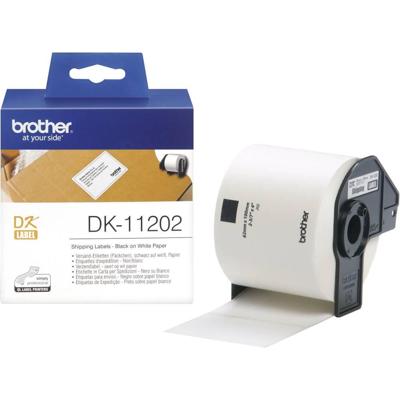 Brother etiketten voor QL, ft 62 x 100 mm, pak van 300 etiketten Brother etiketten voor QL, ft 62 x 100 mm, pak van 300 etiketten