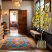 Wisteria Kunstboom 180cm geel - thumbnail