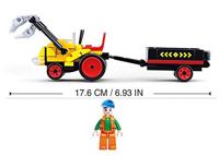 Sluban - traktor met boomstammen - thumbnail