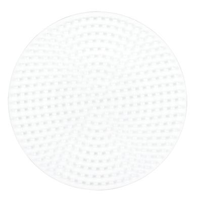 Hama strijkkralenbordje - cirkel