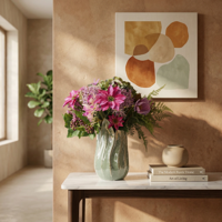 Kunstboeket Britt Gent 40 cm - thumbnail