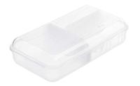Rotho fun lunchbox met verdeelschotjes 1.7l transparant - thumbnail