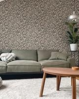 Dutch Wallcoverings Klara & Tove - Magnolia Dark Pink - Bruin/Roze - thumbnail