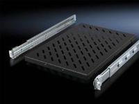Rittal apparaatlegbord, uittrekbaar, 482,6 mm (19 inch), 1,5 HE, 600-900 mm 5501.725 - thumbnail
