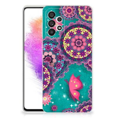 Samsung Galaxy A73 5G | Hoesje maken | Cirkels en Vlinders