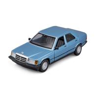 Bburago Mercedes 190E 1987, blau 1:24 Auto - thumbnail