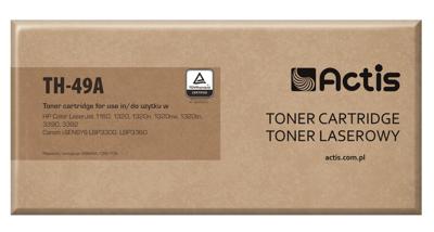Actis Toner cartridge TH-49A (vervanging HP 49A Q5949A, Canon CRG-708; Standaard; 2500 pagina's; zwart)