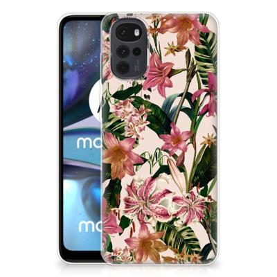 Motorola Moto G22 | TPU Case | Flowers