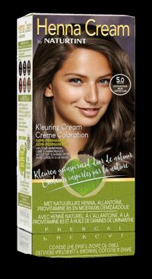 Naturtint Henna Cream 5.0 Licht Kastanjebruin Semi-Permanente Kleuring