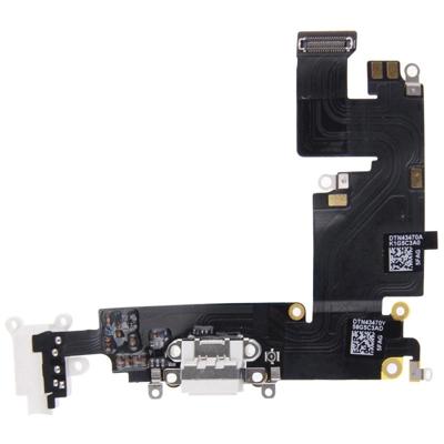 Opladen van Port Dock Connector Flex kabel vervanging voor iPhone 6 Plus(White)