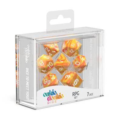 Oakie Doakie Dice RPG Set Gemidice - Sunstone (7) Oakie Doakie Dice RPG Set Gemidice - Sunstone (7)