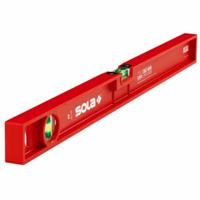 SOLA Kunststof waterpas PF80 80cm 2 libellen 1,00mm/m rood - 01413101 - thumbnail